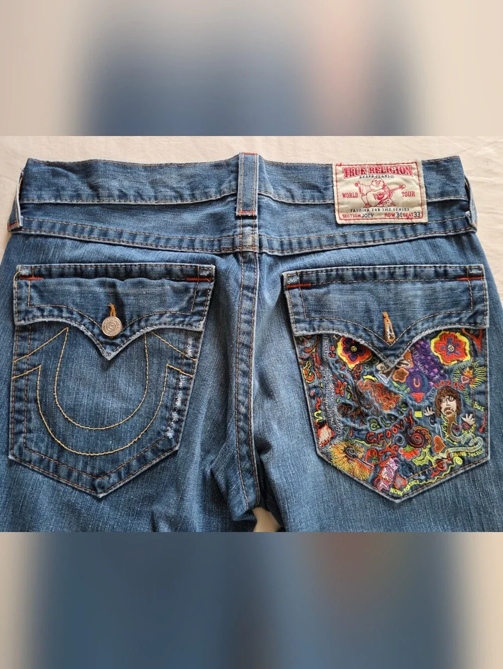 True Religion Blue Jeans